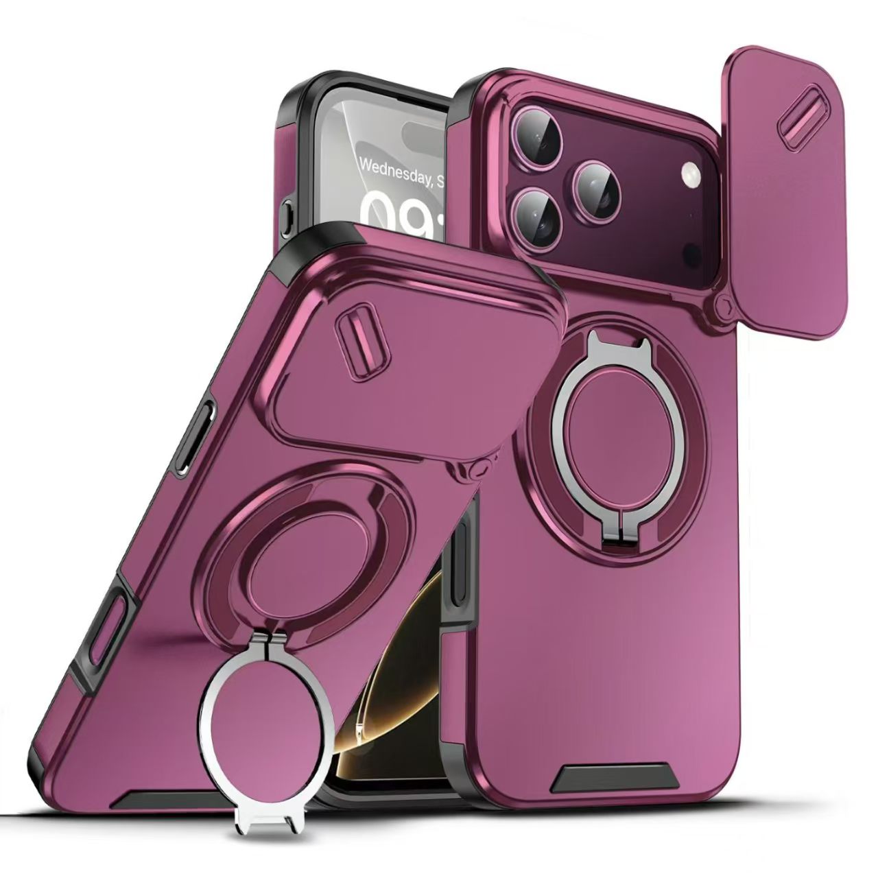 Heavy Equipment Bucket - Robuuste magnetische standaardhoes voor iPhone 18,