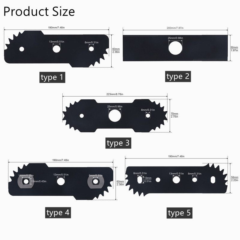 2 Stuks Edger Blade Elektrisch - Heavy Equipment Grinder recensie en prijs